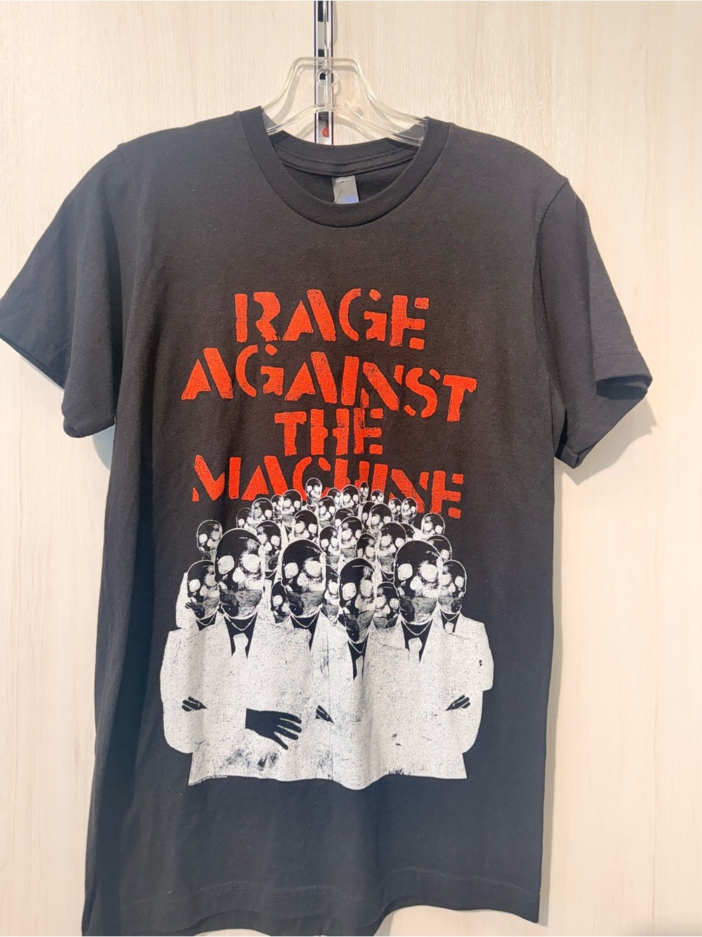 Rage Against The Machine Black Graphic Short-Sleeve Tee
